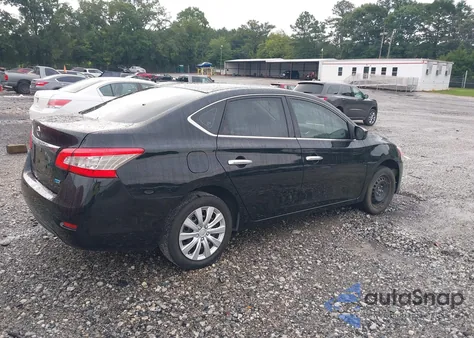 2014 Nissan Sentra S from USA, damaged, VIN 3N1AB7AP1EL682905